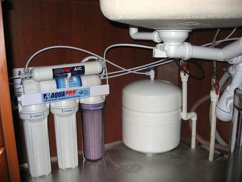 Фильтры тонкой очистки с несколькими ступенями дадут качественную питьевую воду