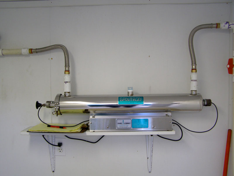 УФ-фильтр для очищения воды от микробов