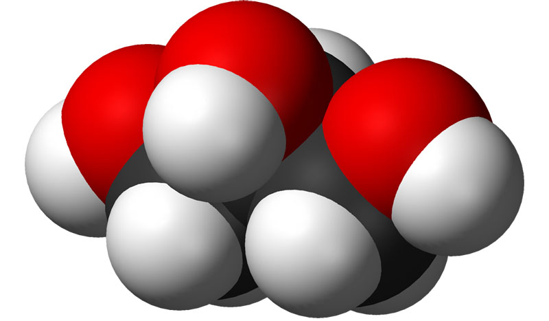 Молекула глицерина – трехатомный спирт