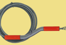 Трос для прочистки канализационных труб