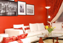Терракотовый цвет: фото в интерьере