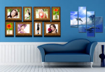 Простые идеи, как украсить стену: рамки для фотографий как дополнительный элемент современного дизайна Рамки для фотографий на стену