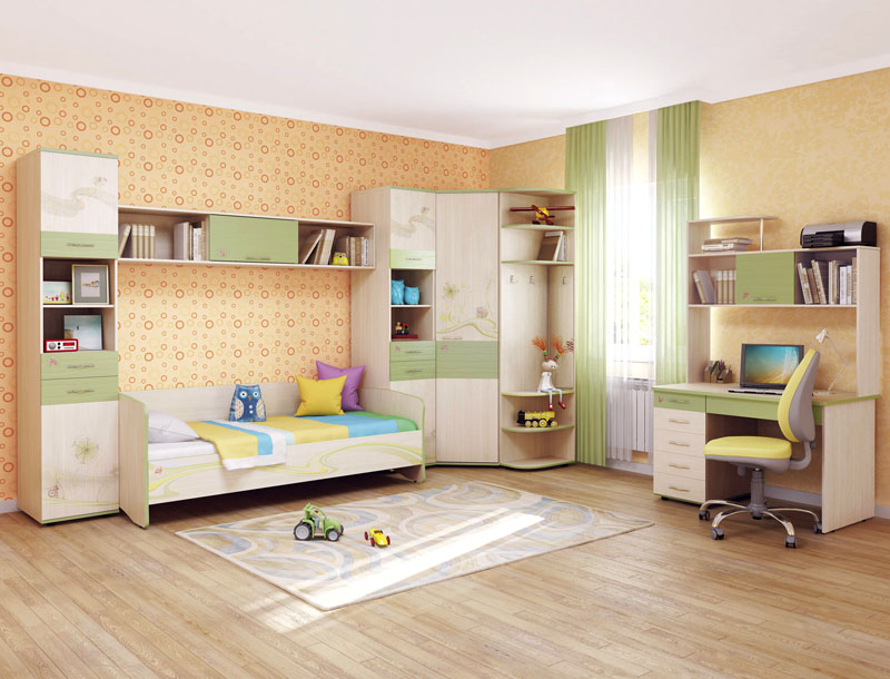 Уютно, мило, функционально: правила выбора мебели в детскую для девочки