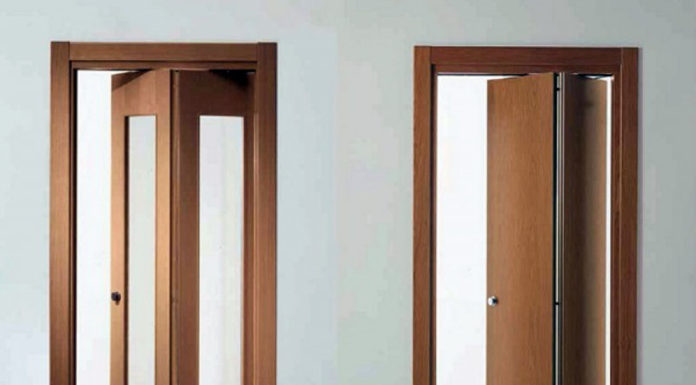 Раздвижные межкомнатные двери-гармошки – «играем» над стилевым оформлением интерьера