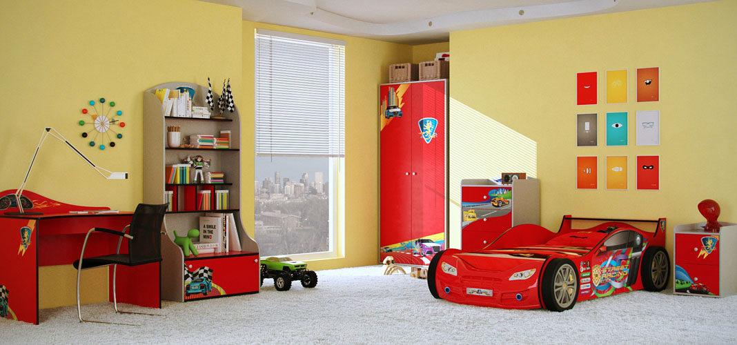 Мебель для детской комнаты для мальчика