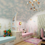 Особенности выбора обоев для детской комнаты для девочек: 47 реальных фото в интерьере