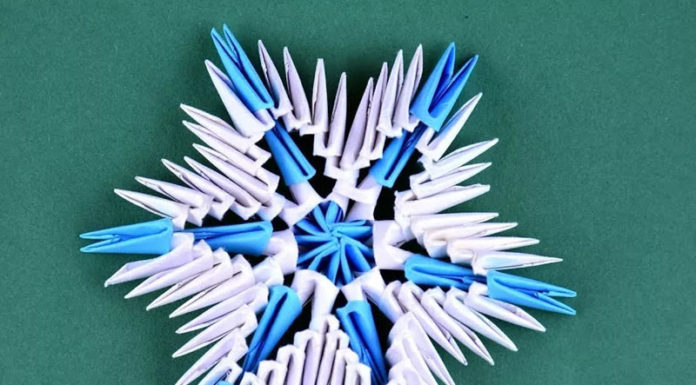 🎅 Оригами на Новый Год своими руками: простые украшения за 5 минут