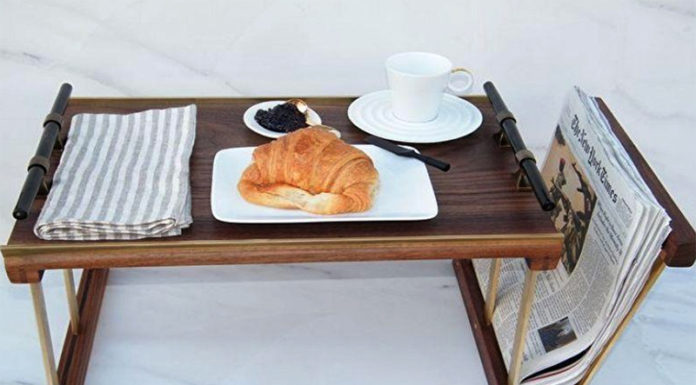 😍 Создаём романтическое настроение каждый день с помощью столика для завтрака в постель