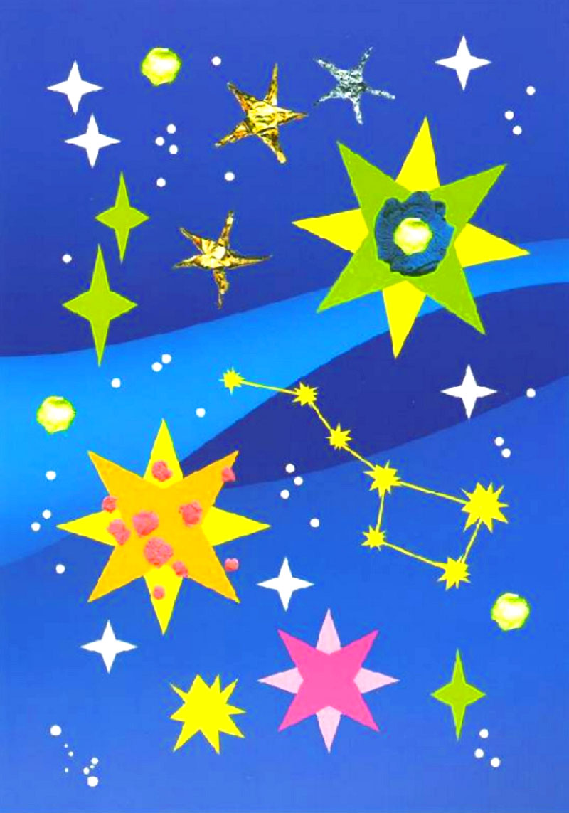 космическое небо картинки для детей
