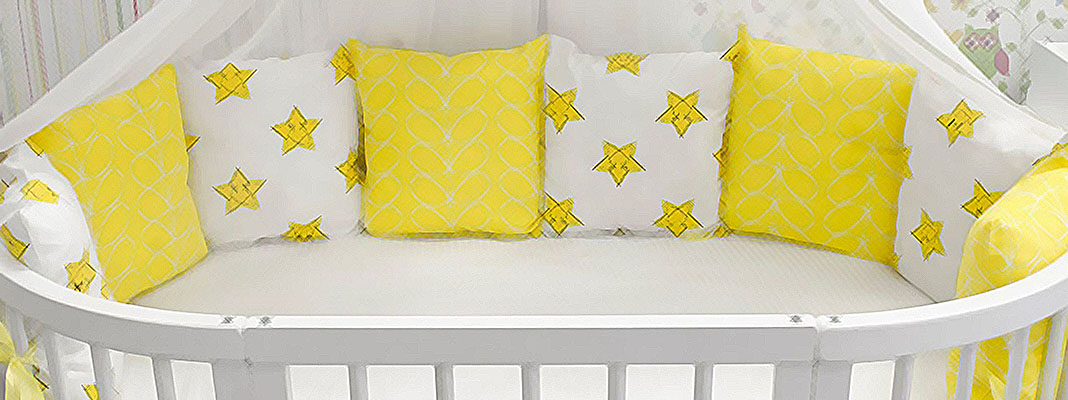 👶 Бортики в кроватку для новорождённых своими руками: инструкции по пошиву