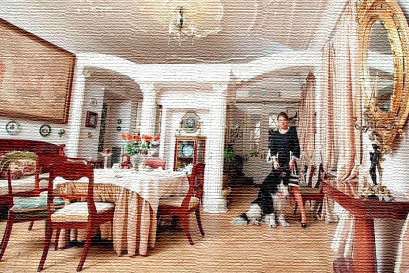 Как Анастасия Мельникова выкупила 11-комнатную коммуналку и сделала из неё настоящий дворец