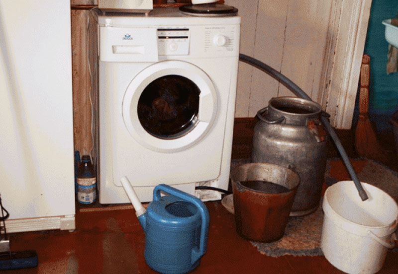 Можно ли установить стиральную машину в доме без водопровода