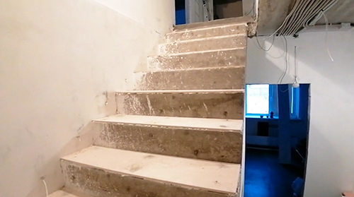 Отделка бетонной лестницы деревом: пошаговая инструкция с фото